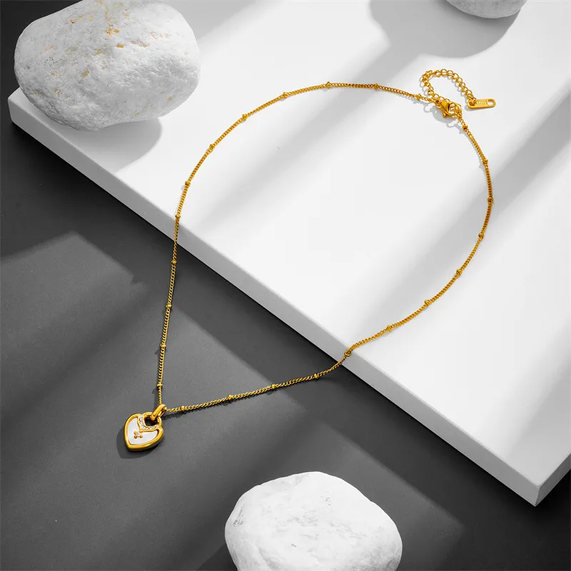 18k Gold Plated Heart Pendant Necklace OR Bracelet OR Huggie Earrings