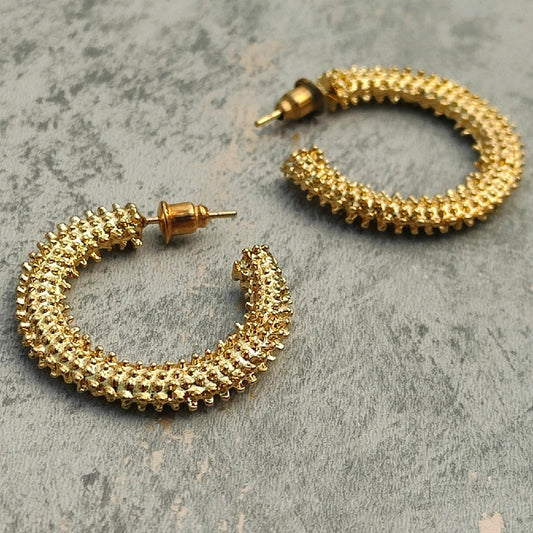 Everyday 18k Gold Plated Hoop Earrings