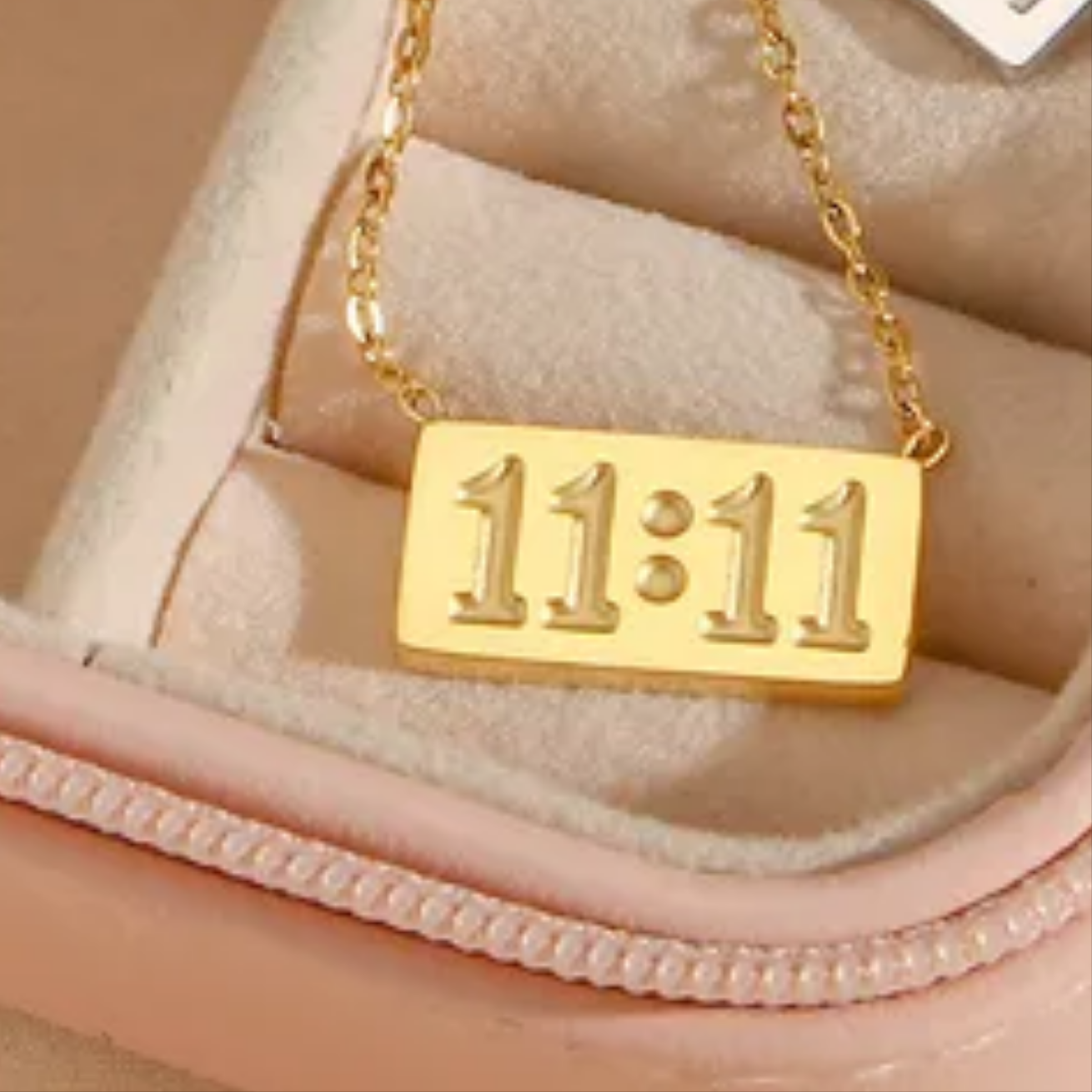 11:11 Pendant Necklace Hypoallergenic